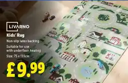 Lidl Livarno Kids’ Rug offer