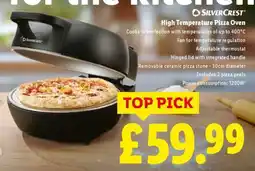 Lidl SilverCrest High Temperature Pizza Oven offer