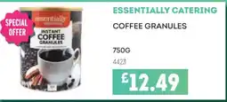 Bestway ESSENTIALLY CATERING Coffee granules offer