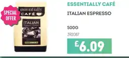 Bestway ESSENTIALLY CAFÉ Italian espresso offer
