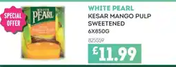 Bestway WHITE PEARL Kesar mango pulp sweetened offer