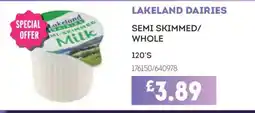 Bestway LAKELAND DAIRIES Semi skimmed/ whole offer