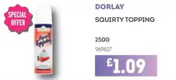 Bestway DORLAY Squirty topping offer
