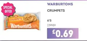 Bestway WARBURTONS Crumpets offer