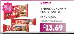 Bestway NESTLE 4 finger/chunky/ peanut butter offer