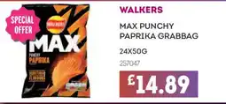 Bestway WALKERS Max punchy paprika grabbag offer