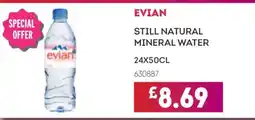 Bestway EVIAN Still natural mineral water offer