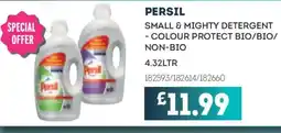 Bestway PERSIL Small & mighty detergent - colour protect bio/bio/ non-bio offer