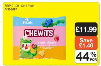 Chewits Fruit Chews