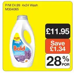 Makro Bold 4x24 Wash offer