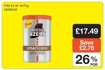 Makro Nescafé Azera Americano offer