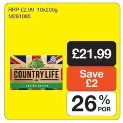 Makro Country Life Salted Butter offer