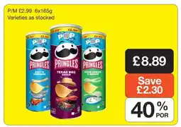 Makro Pringles 6x165g offer
