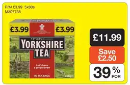 Makro Yorkshire Tea offer