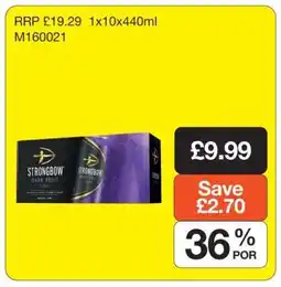 Makro Strongbow Dark Fruit Cider offer