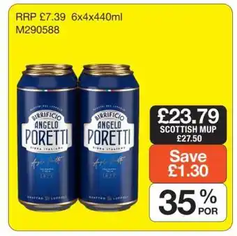 Makro Birrificio Angelo Poretti offer