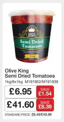Makro Olive King Semi Dried Tomatoes offer