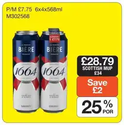 Makro KRONENBOURG 1664 offer