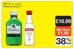 Makro Gordon's Gin & Smirnoff Vodka offer