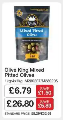 Makro Olive King Mixed Pitted Olives offer