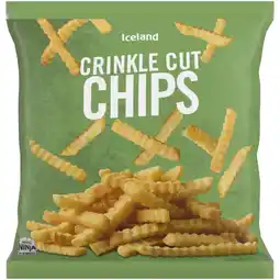 Iceland Iceland Crinkle Cut Chips 1.25kg offer