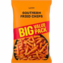 Iceland Iceland Southern Fried Chips 1kg offer
