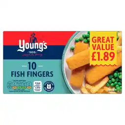 Iceland Young's 10 Fish Fingers 250g offer