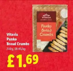 Lidl Vitasia Panko Bread Crumbs offer