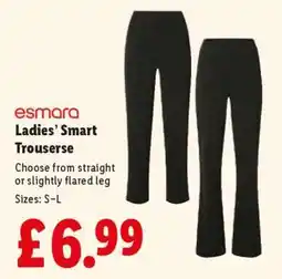 Lidl esmara Ladies’ Smart Trousers offer