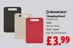 Lidl SILVERCREST Chopping Board offer
