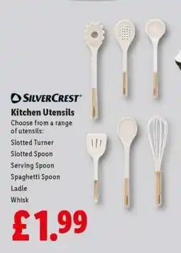 Lidl Silvercrest Kitchen Utensils offer