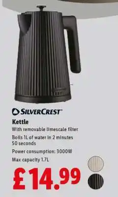 Lidl SILVERCREST Kettle offer