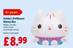 Lidl Gabby’s Dollhouse Money Box offer
