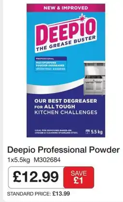 Booker Wholesale Deepio Professional Powder offer
