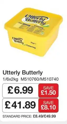 Booker Wholesale Utterly Butterly offer