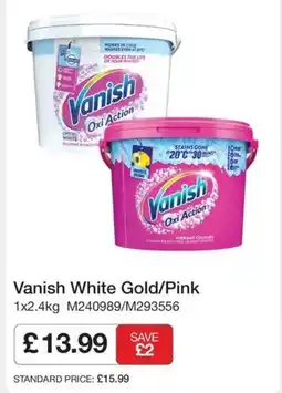Booker Wholesale Vanish White Gold/Pink offer