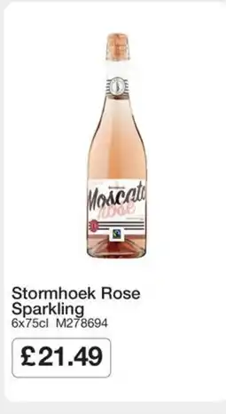 Booker Wholesale Stormhoek Rose Sparkling offer