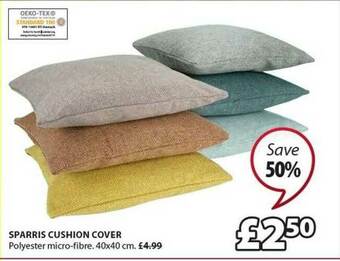 JYSK Sparris Cushion Cover offer