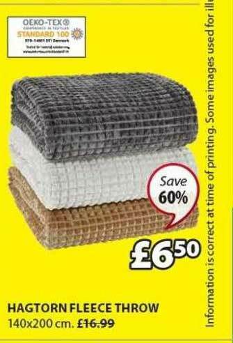 Hagtorn Fleece Throw