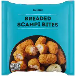 Iceland Iceland Breaded Scampi Bites 190g offer