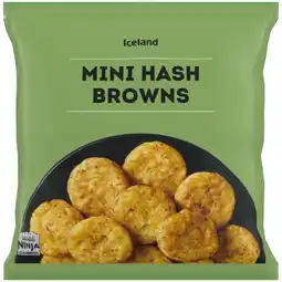 Iceland Iceland Mini Hash Browns 400g offer