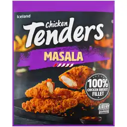 Iceland Iceland Chicken Tenders Masala 450g offer