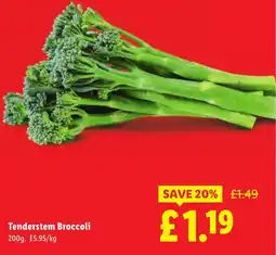 Lidl Tenderstem Broccoli offer
