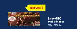 Lidl Smoky BBQ Pork Rib Rack offer