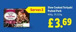 Lidl Slow Cooked Teriyaki Pulled Pork offer