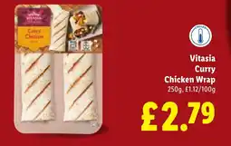 Lidl Vitasia Curry Chicken Wrap offer