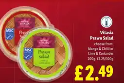 Lidl Vitasia Prawn Salad offer