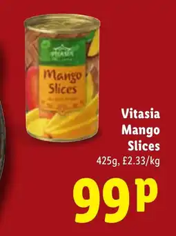 Lidl Vitasia Mango Slices offer