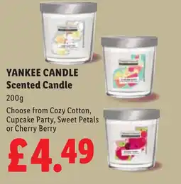 Lidl YANKEE CANDLE Scented Candle offer