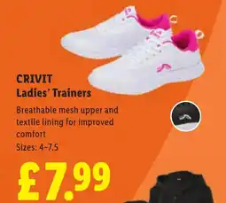 Lidl CRIVIT Ladies' Trainers offer